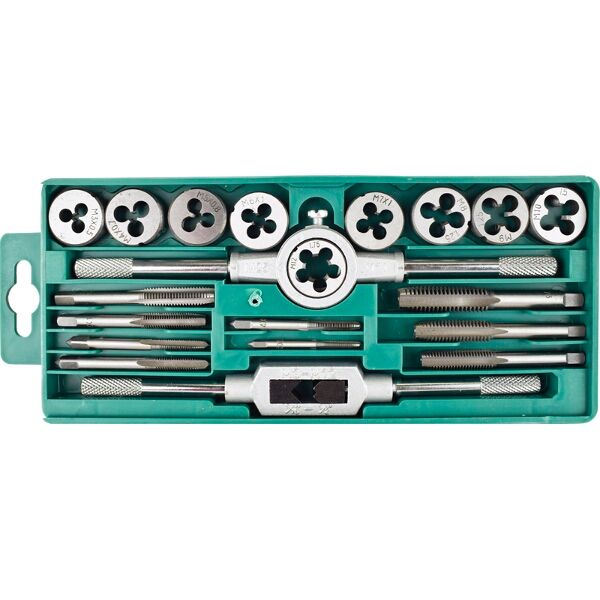 Tap & Die Set 20Pce In Plastic Case