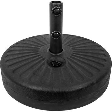 Umbrella Base Stand with Adjustment Knobs, Free Standing Sand or Water Fillable Pole Holder for Outdoor, Garden, Market, Lawn, Pool & Beach