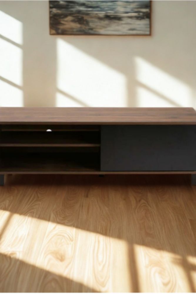 TV Unit 120cm – Compact Media Cabinet with Storage for Living Room