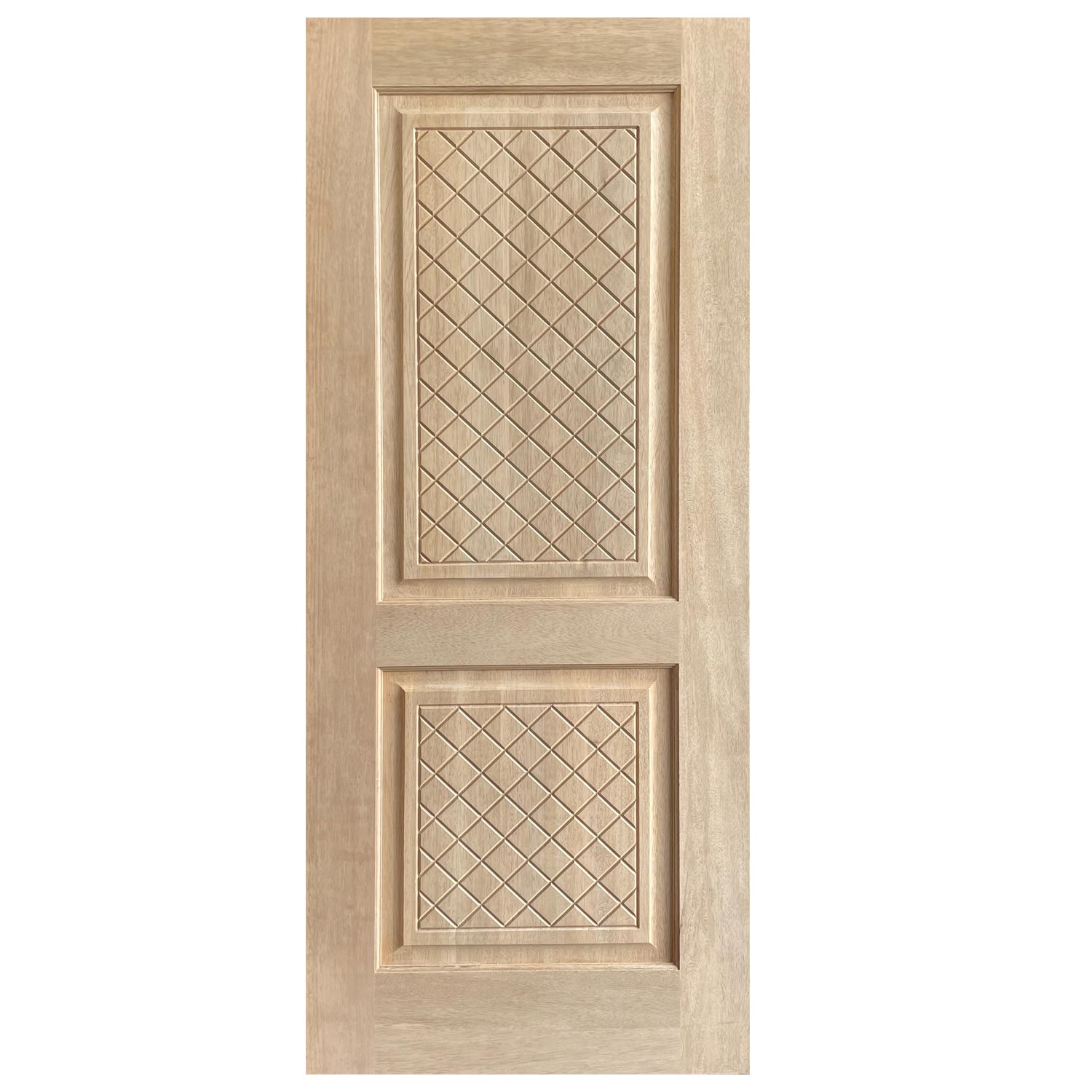MERANTI DOOR WITH CARVE DESIGN