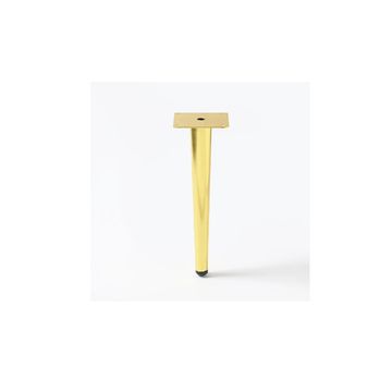 Cone Leg, H250mm, Gold (4 Pack) BY WOODLY