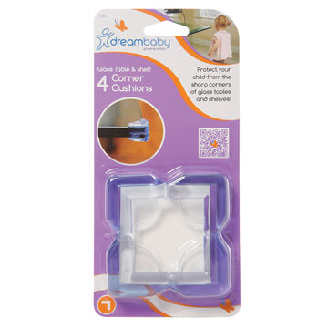 Dreambaby Glass Table & Shelf Corner Cushions - 4 Pack