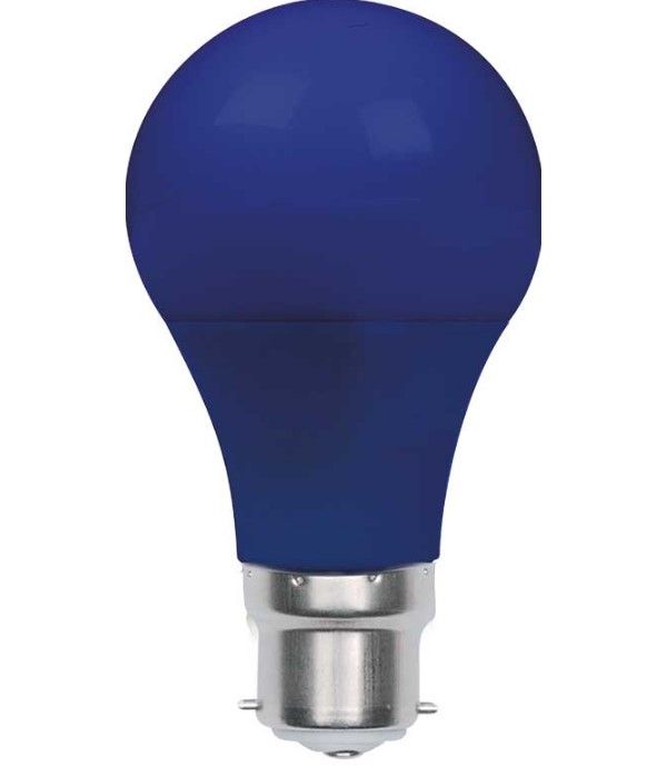 230V Blue B22 LED Bulb 110Lx60Dia 3W
