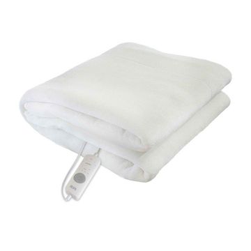 ALVA - SINGLE - MINK FLEECE FITTED ELECTRIC BLANKET W/ELASTIC 91X188CM