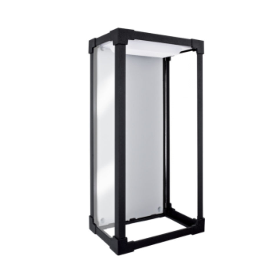LED Cast Aluminium with Opal Polycarbonate
