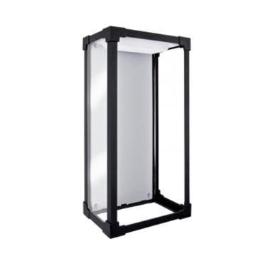 LED Cast Aluminium with Opal Polycarbonate