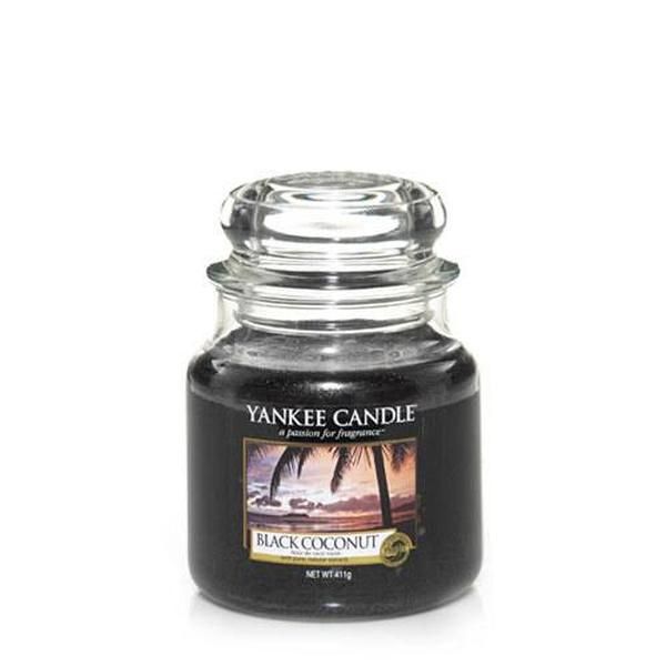 Yankee Candle Black Coconut Medium Jar Retail Box No