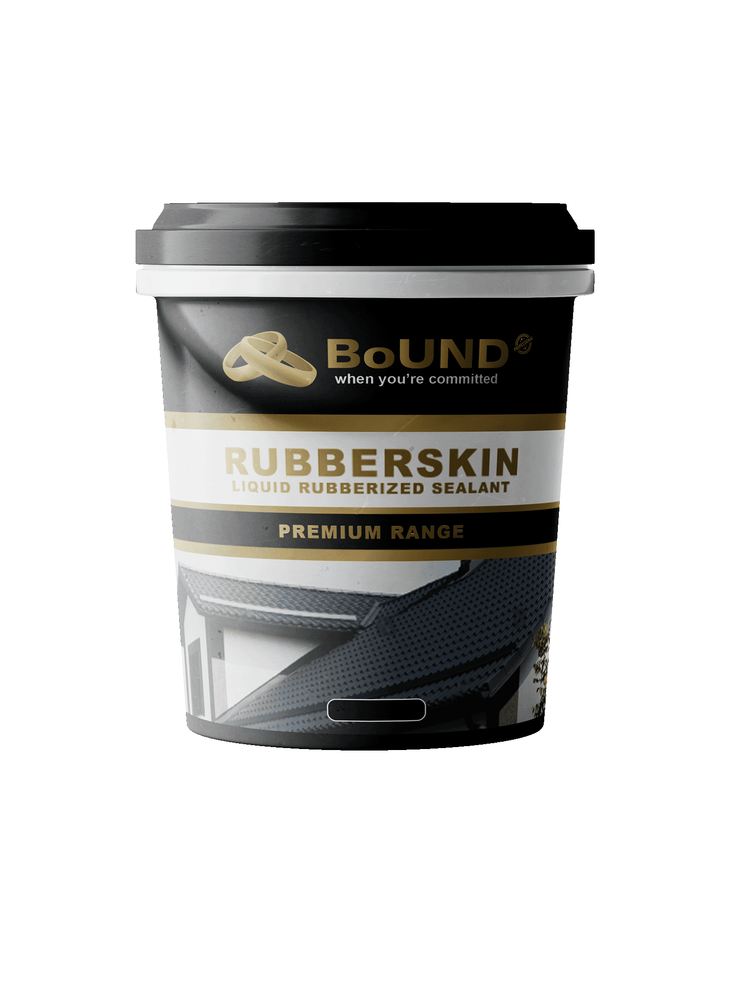 Bound Premium Rubber Skin 20L Charcoal Grey