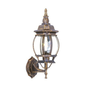 CurvedBevelled Glass Die Cast Aluminium IP33 1 x 60W