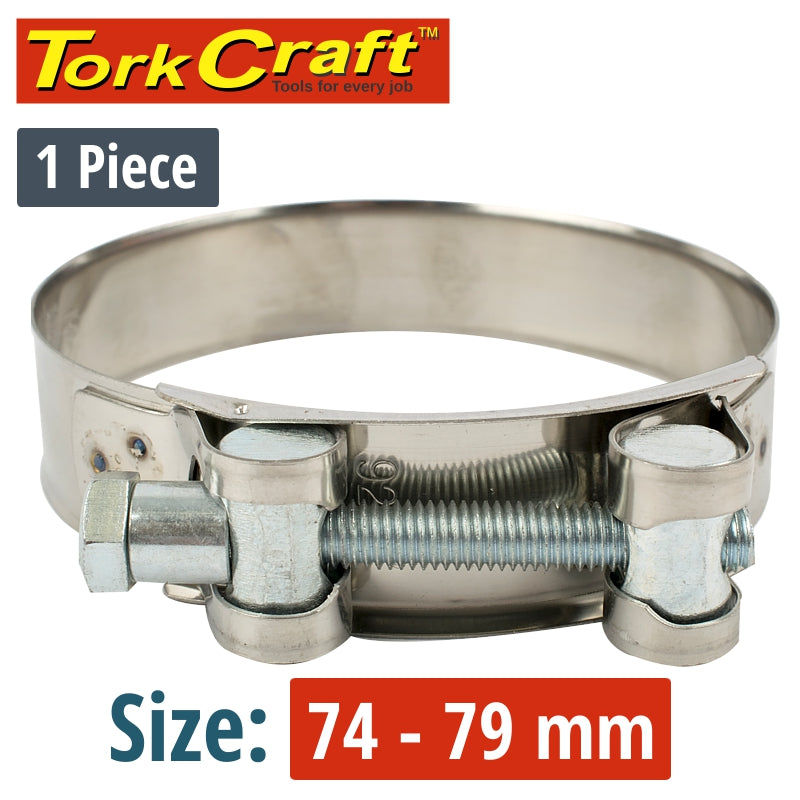 Pipe-clamp stainless steel A2 for tube 25mm ARBO-INOX - ARBO-INOX ® Shop