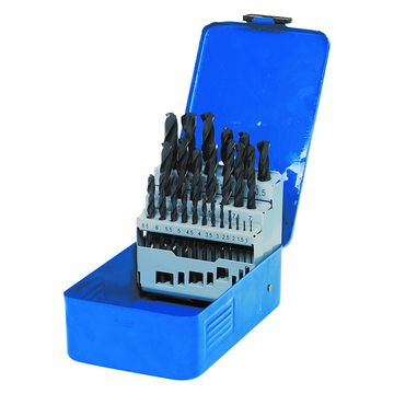 Twist Drill Set 25 Piece Yellow