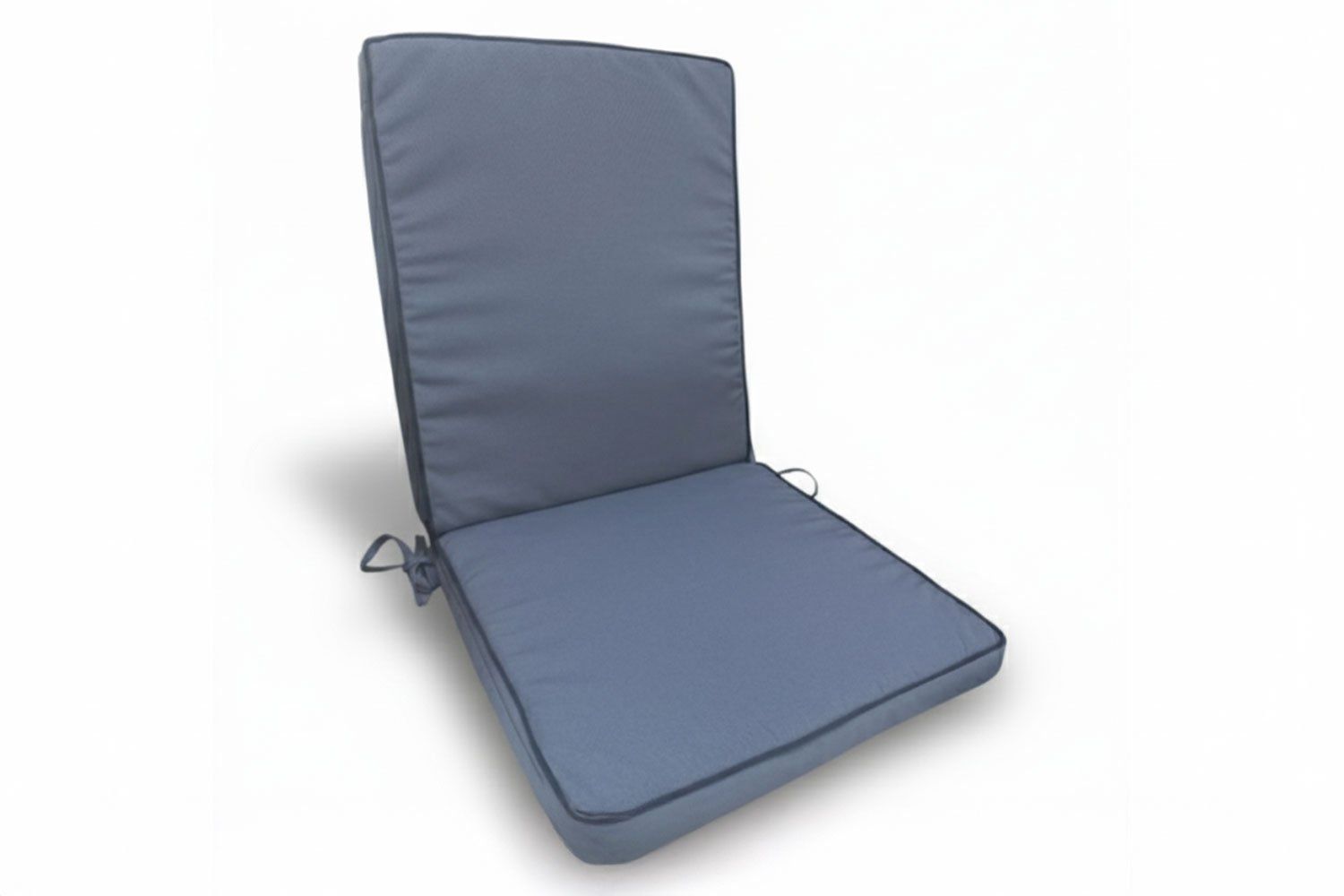 Universal Armchair Outdoor Cushion Seat & Back (Deluxe Charcoal)