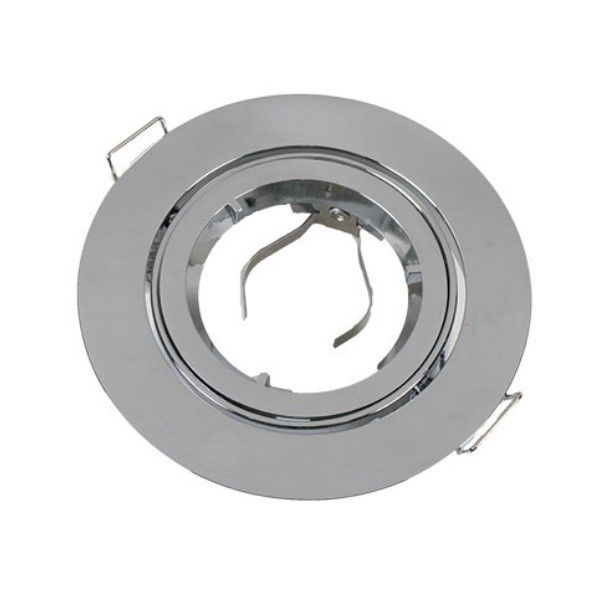 Chrome Zinc Alloy Adjustable Downlight