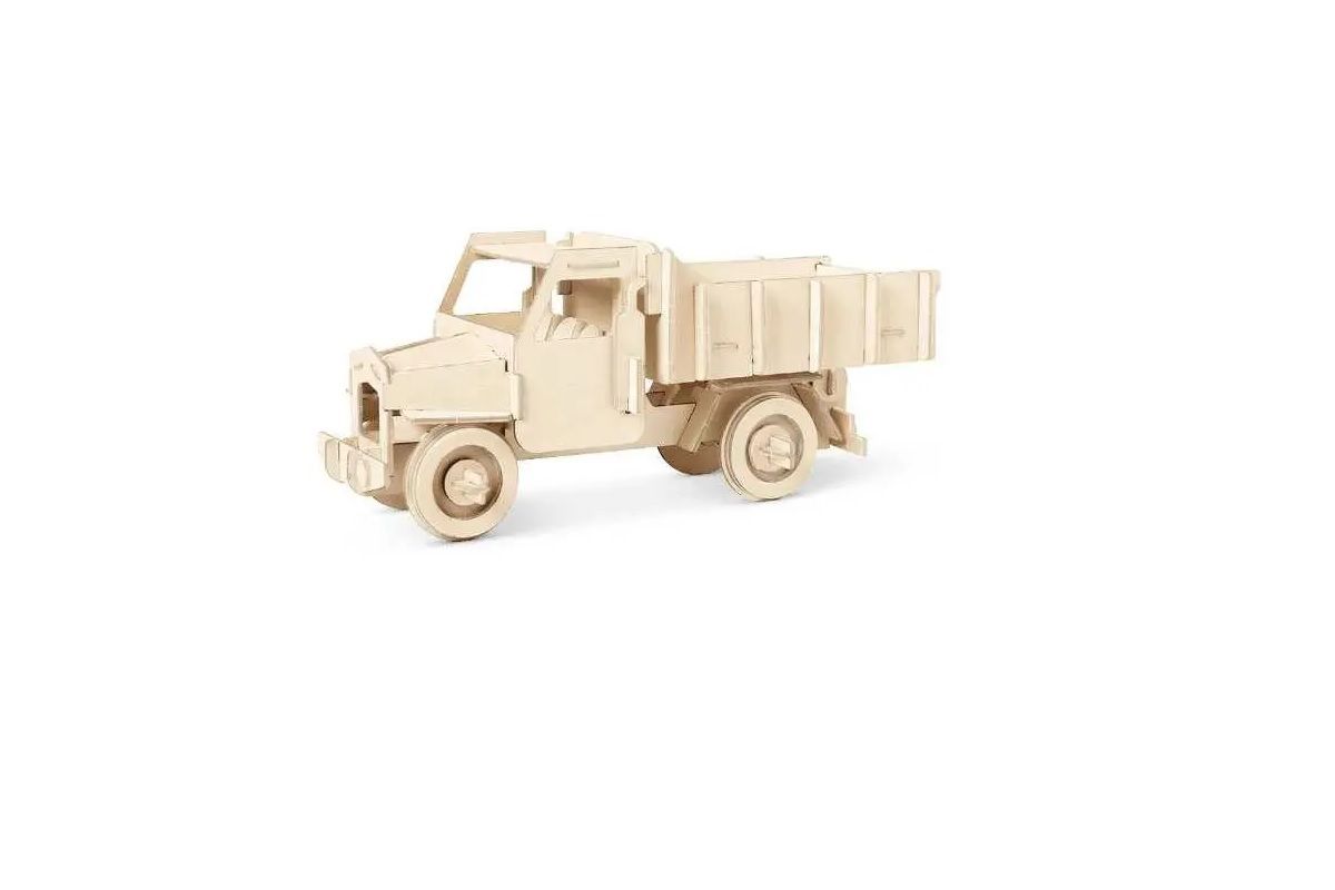 Puzzle, Truck, Plywood (4 pack) BY WOODLY