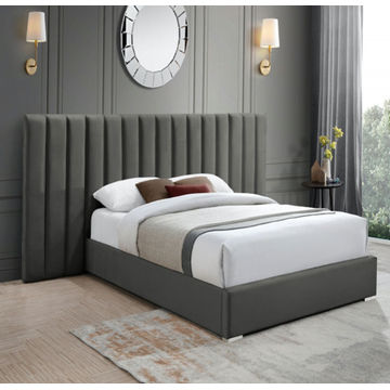 Sephora Sleigh Bed Double -Grey