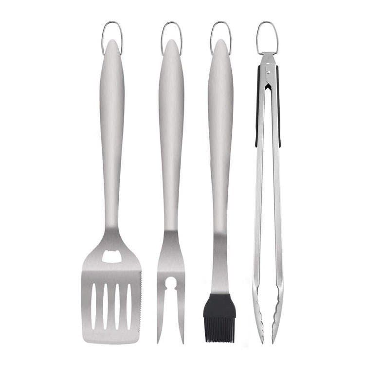 Lifespace Quality Heavy Duty BBQ Braai 4-Piece Tool Set