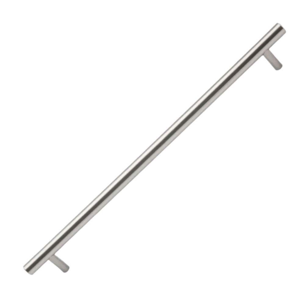 Pack of 6 xSteel Barrel Handle, Brushed Satin Nickel, 224mm