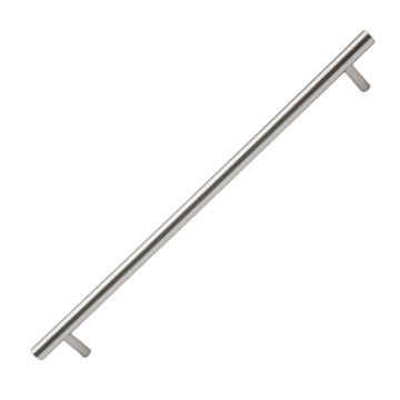 Pack of 6 xSteel Barrel Handle, Brushed Satin Nickel, 224mm