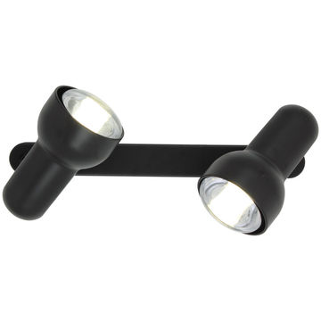 Eurolux - Turbo - Bar - 2 Lights - R80 - Spot Light - Black