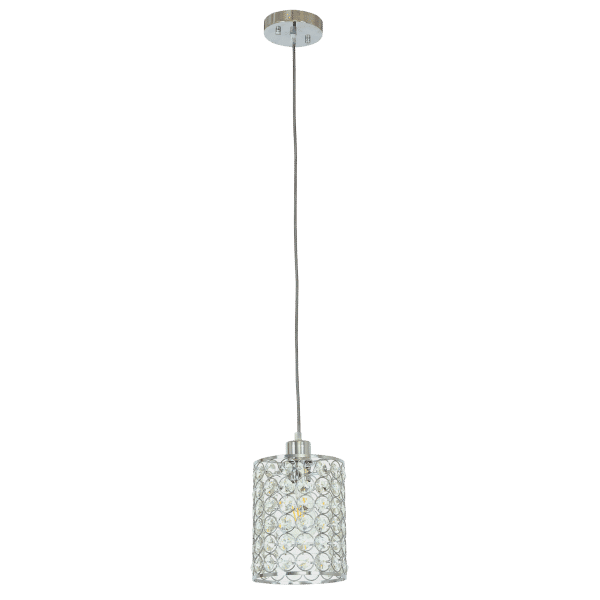 Zebbies Lighting Lia - Chrome Pendant