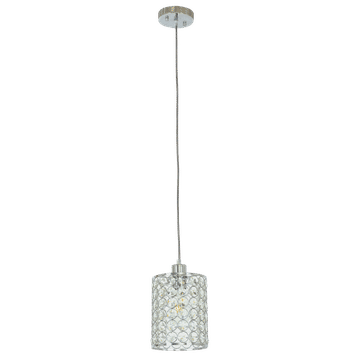 Zebbies Lighting Lia - Chrome Pendant
