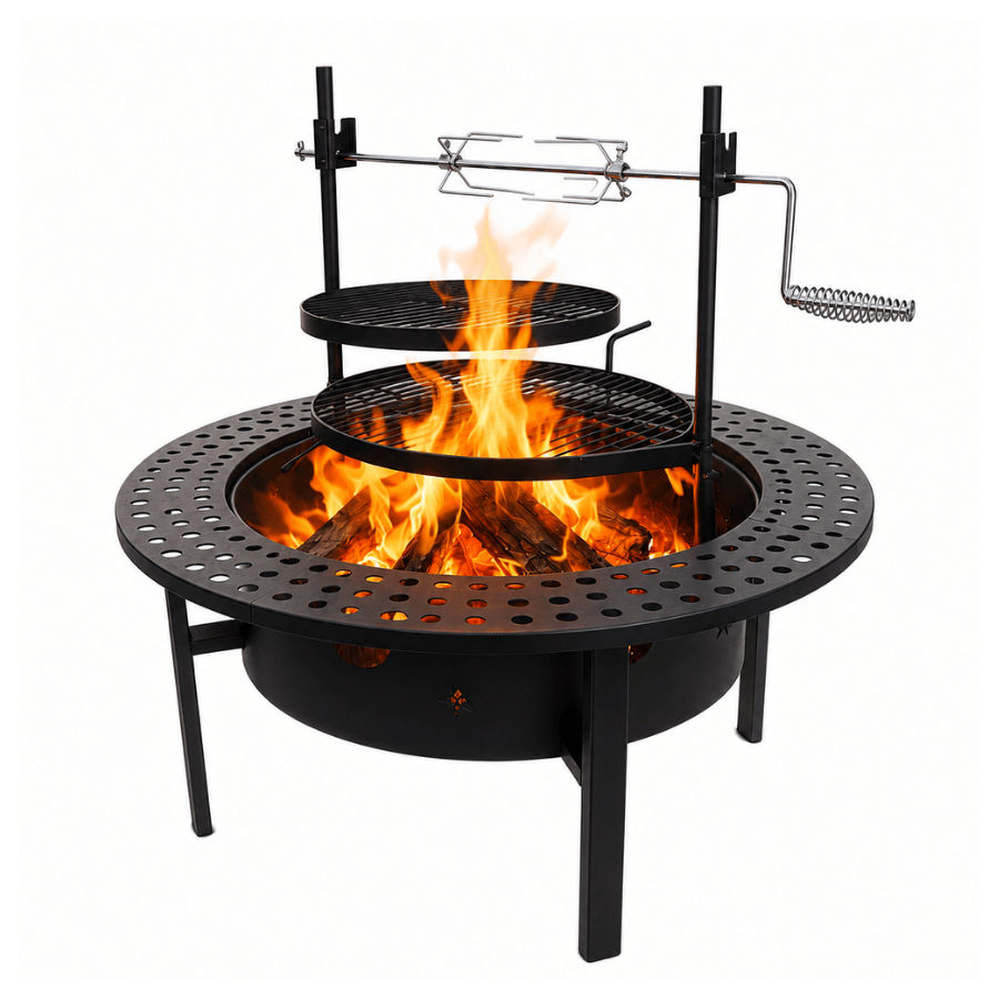 BraaiBoss 60cm Mega Fire Pit & Braai Grill