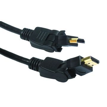 3M HDMI Cable With 180Deg Rotating Plugs