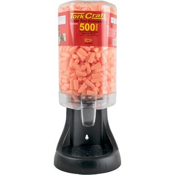 Ear Plug Dispenser C/W 500 Pairs Of Ear Plugs