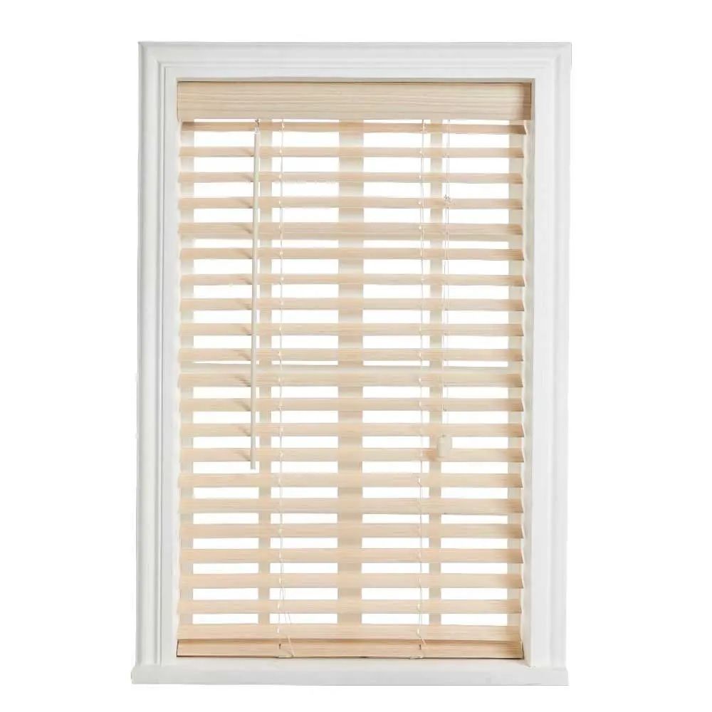 WOODLY 50mm x 1000mm x 1000mm, Limewash, Fauxwood Venetian Blind
