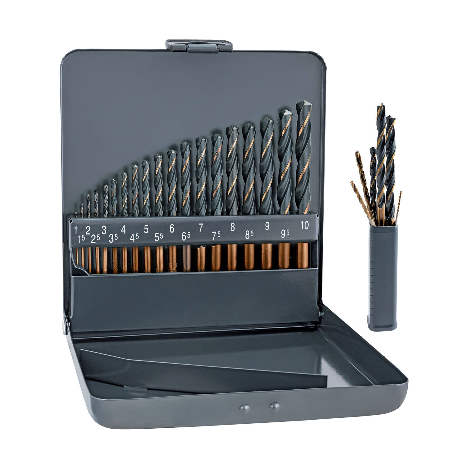 Sprint Master Set 19 Piece 1-10 X 0.5Mm In Metal Case 1-6Mm Free Inclu