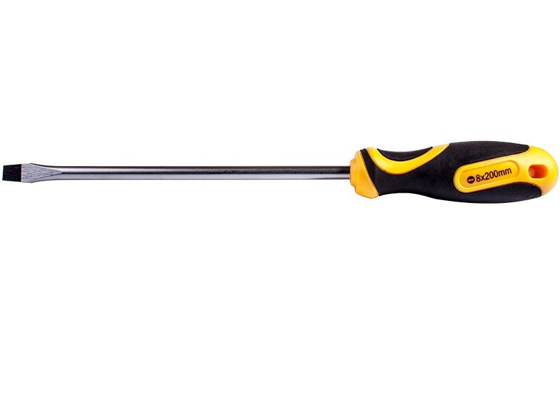 Tork Craft - Screwdriver Slotted 8 x 200mm - 3 Pack