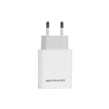 Ultra-Link - 2 Port Wall Charger (Type C & USB A)