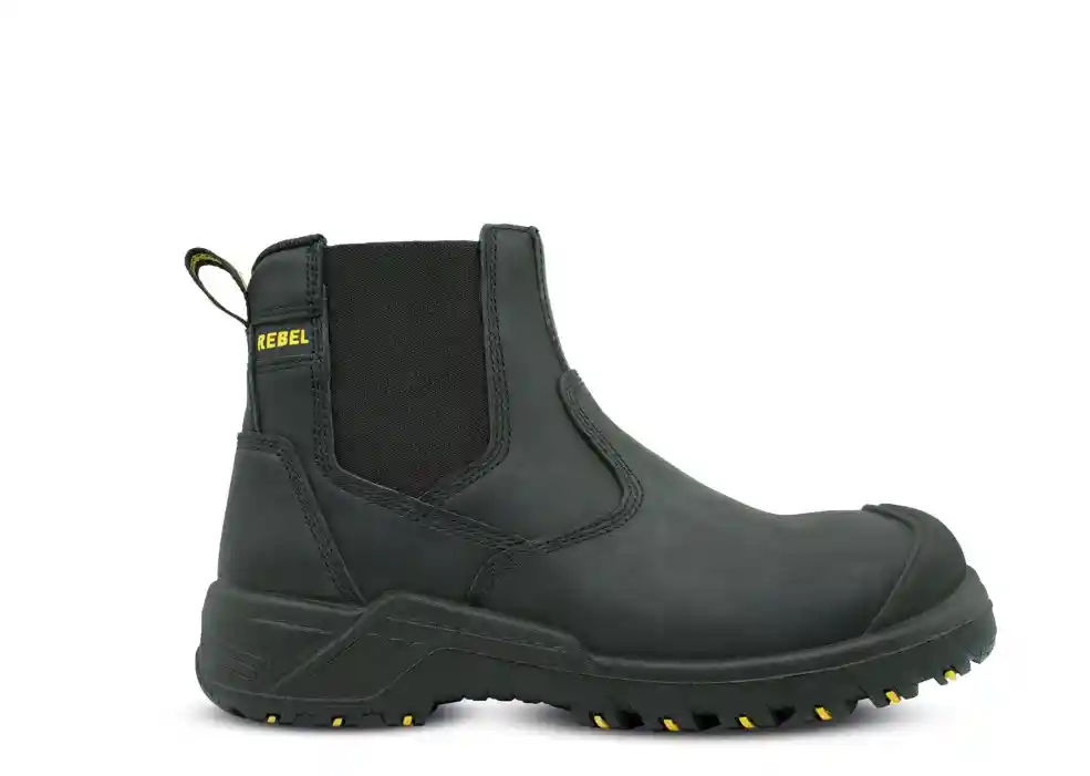 Rebel Crazy Horse Boot Black - UK 6