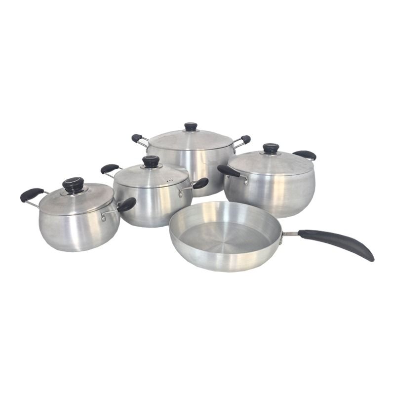 9-Piece Aluminium Pot Set
