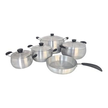 9-Piece Aluminium Pot Set