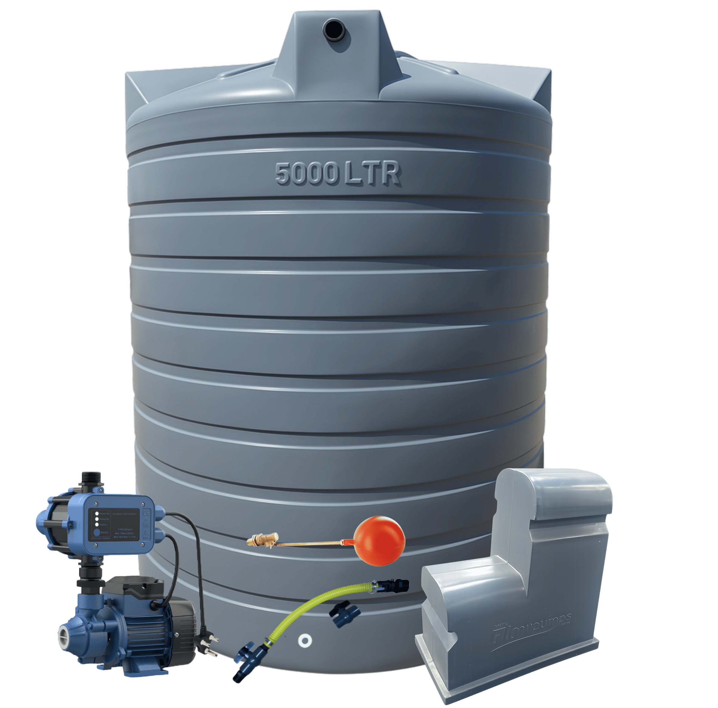 5000L Complete Combo Dark Grey 0.37kW