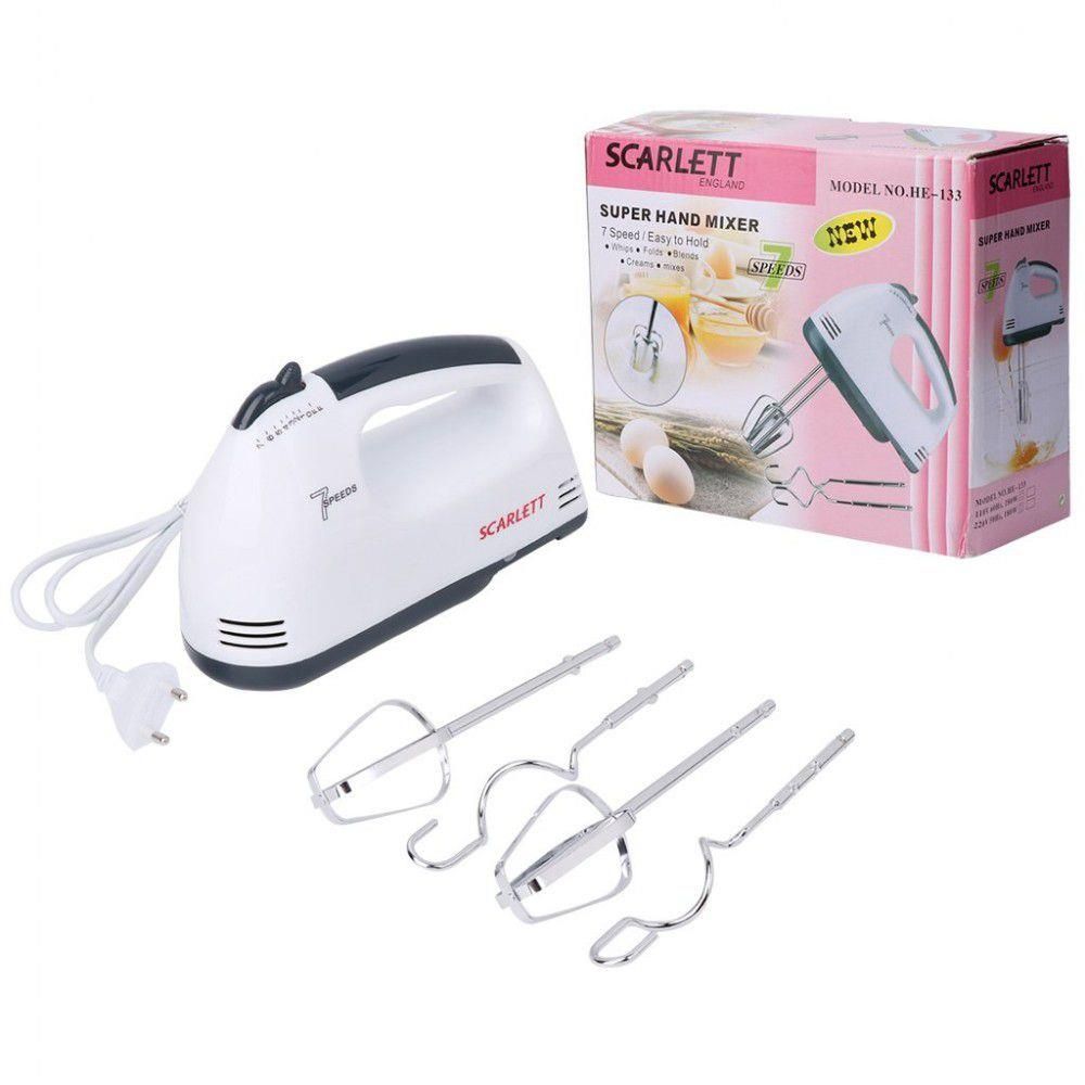 Scarlett England Electric Super Hand Mixer
