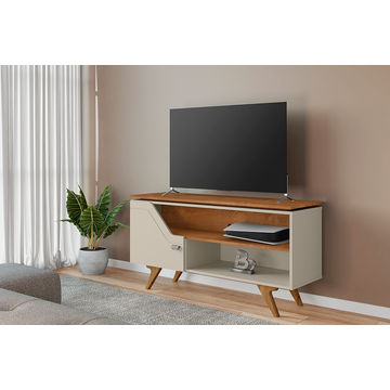 Rack Valencia Plasma Stand -Off White/Cinnamon
