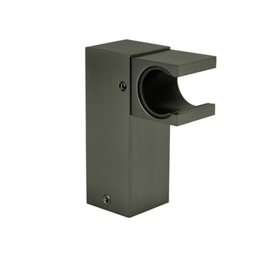 Devario Shower Handle Wall Bracket Square -Gun Metal Grey