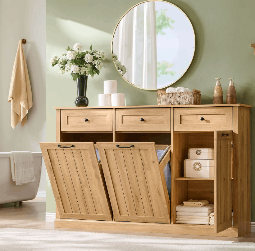 GreenLine Interiors Zigs Laundy Basket