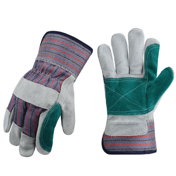 Leather Safety Double Palm Welding Gloves