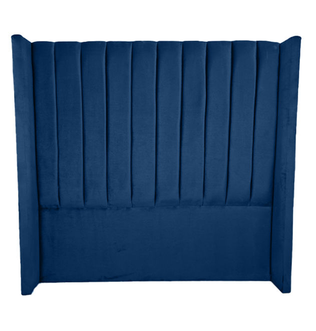 Dc-Myra Headboard-Queen-Royal Blue