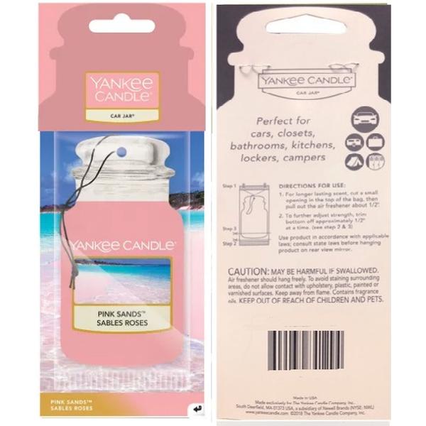 Yankee Candle Pink Sands Card Jar Retail Box No warranty