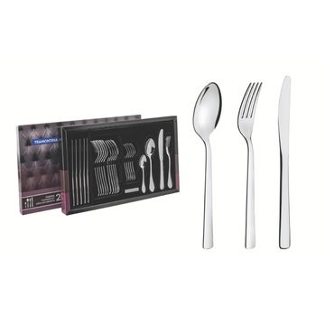 Tramontina 24 Piece Stainless Steel Flatware Cutlery Set Oslo Range