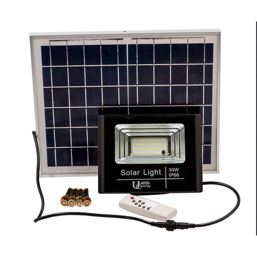 United Floodlight Led Solar 30W