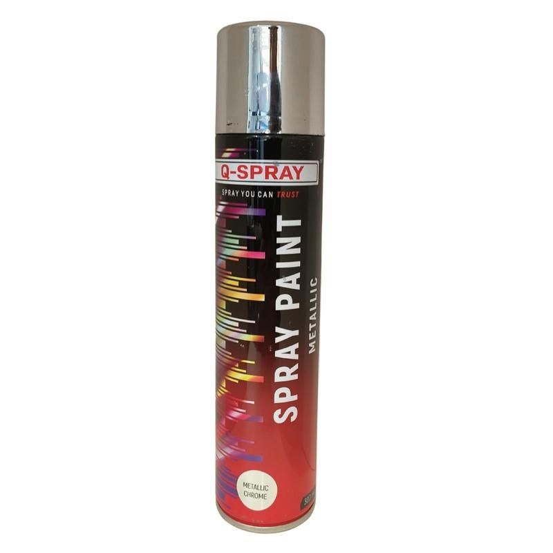 Paint Metallic Bright Chrome 300ml - 2 Pack