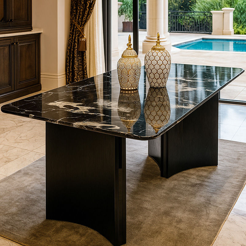 KC FURN Aura 6 seater 180cm Dining Table