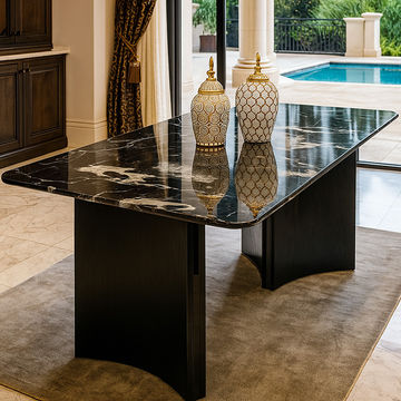KC FURN Aura 6 seater 180cm Dining Table