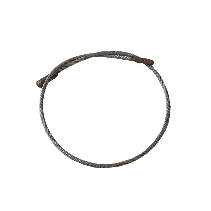6X19 5mm Galvanised Cut Steel Cable - 20m