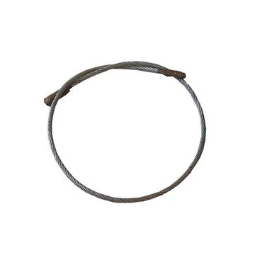 6X19 6mm Galvanised Cut Steel Cable - 20m